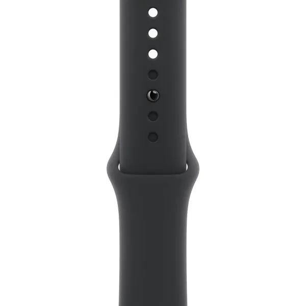 Apple Watch Series 11 42mm Aluminum Space Gray Case Black Sport Band M/L